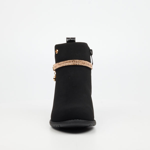 Miss Black Ladies Hadar 20 Boots In Black