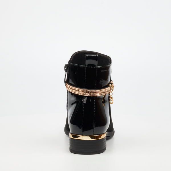Miss Black Ladies Hadar 20 Boots In Black