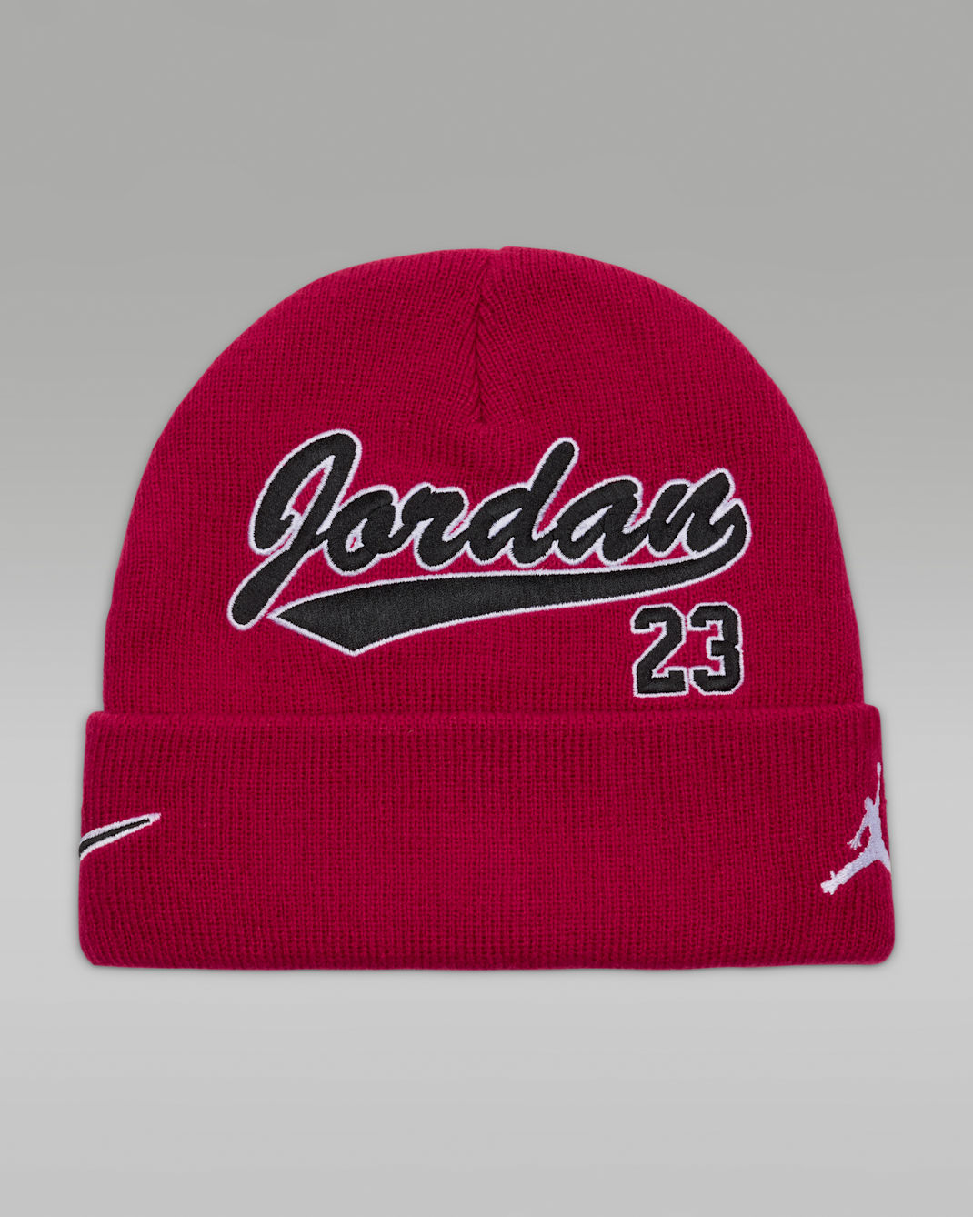 Jordan Boys Varsity Beanie in Red