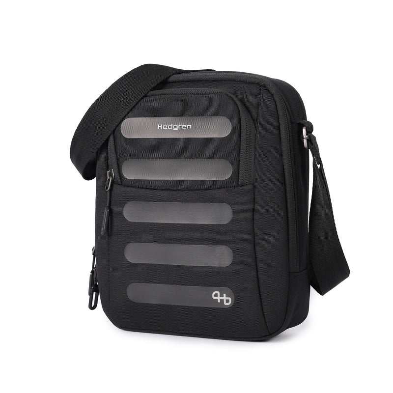Hedgren Comby Black Vertical Crossover Bag