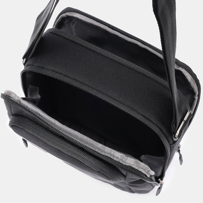 Hedgren Comby Black Vertical Crossover Bag
