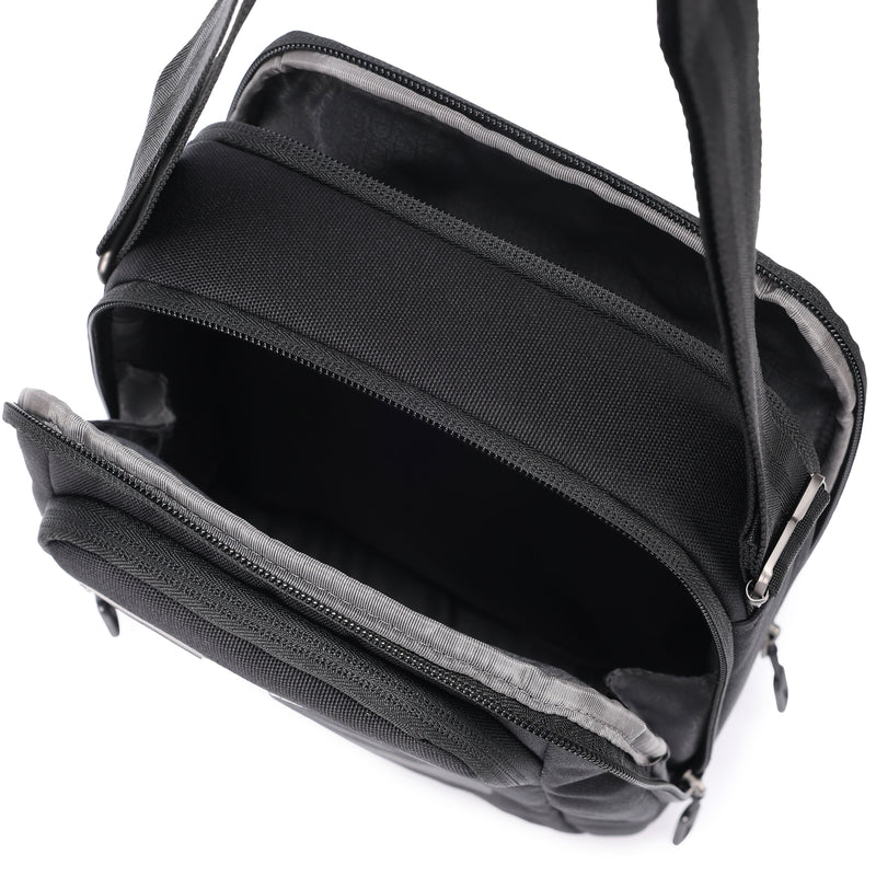 Hedgren Comby Black Vertical Crossover Bag