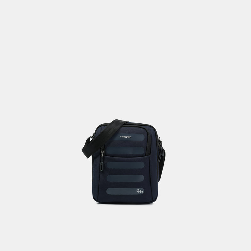 Hedgren Comby Blue Vertical Crossover M + Rfid