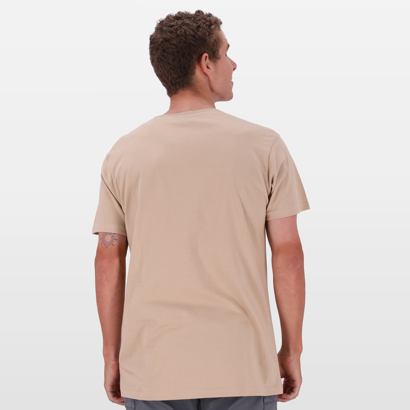 Salomon Mens Hidden Ii Ss Tee Khaki