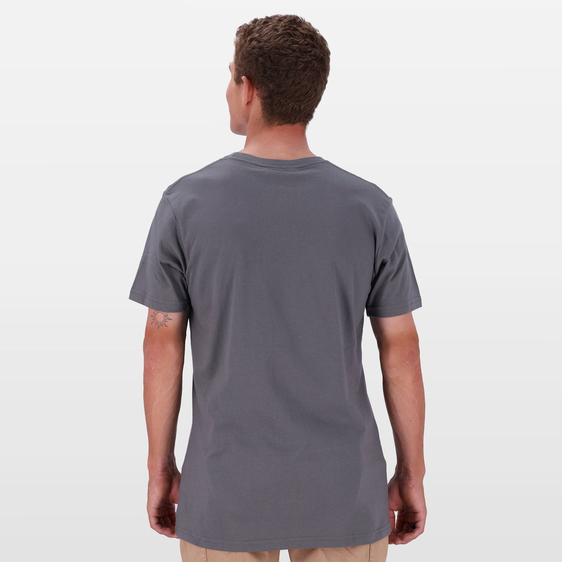 Salomon Mens Hinghellar Short Sleeves T-Shirts In Castle Rock