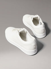 Calvin Klein Mens Low Top Oxford Shoes White