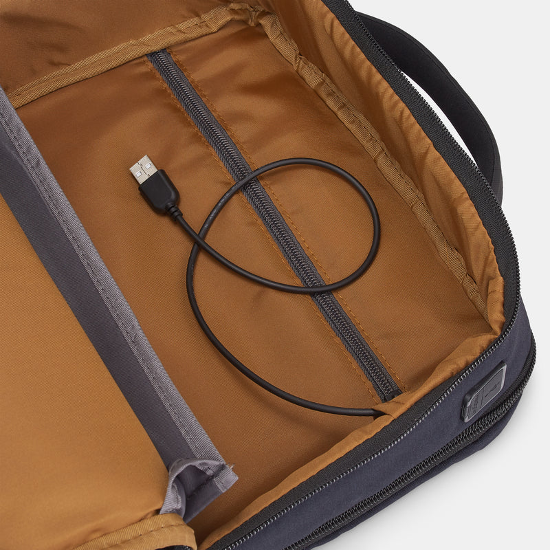 Hedgren Script Black Backpack + Rfid