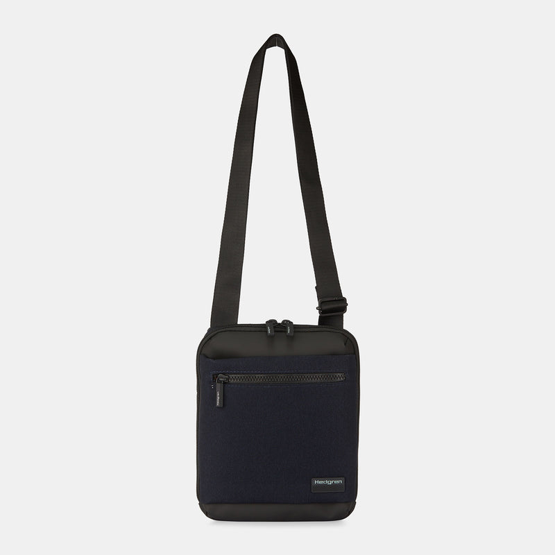 Hedgren Chip 1 Compartment Black Slim Crossover + Rfid