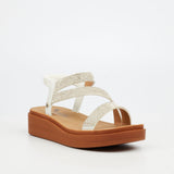 Butterfly Feet Ladies Holt 1 Shoes In White
