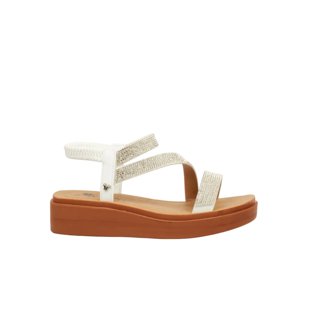 Butterfly Feet Ladies Holt 1 Shoes In White
