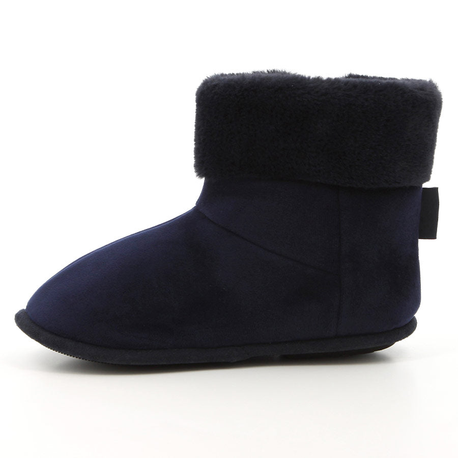 Hush Puppies Casa Slipper Boots In Navy