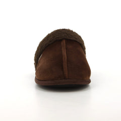 Hush Puppies Ladies Lunara Slippers Dark Brown