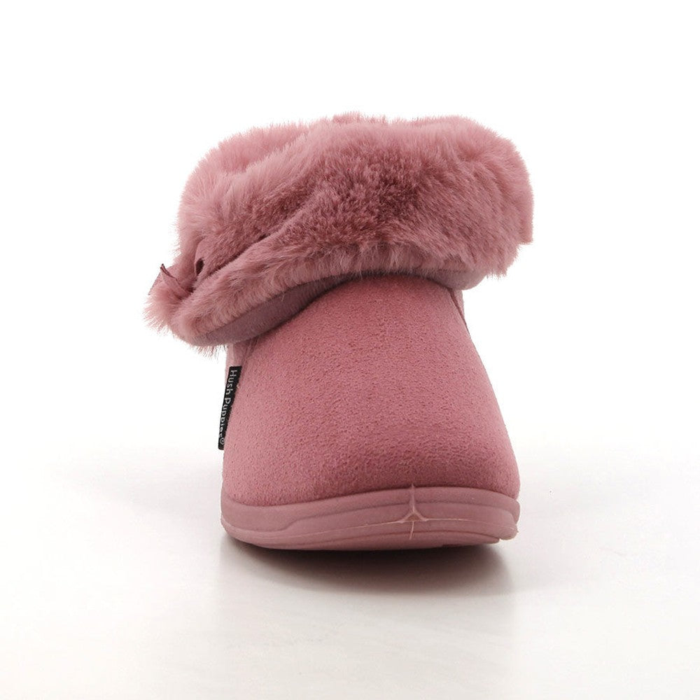 Hush Puppies Sharon Shoe Slippers In Dusty Pink