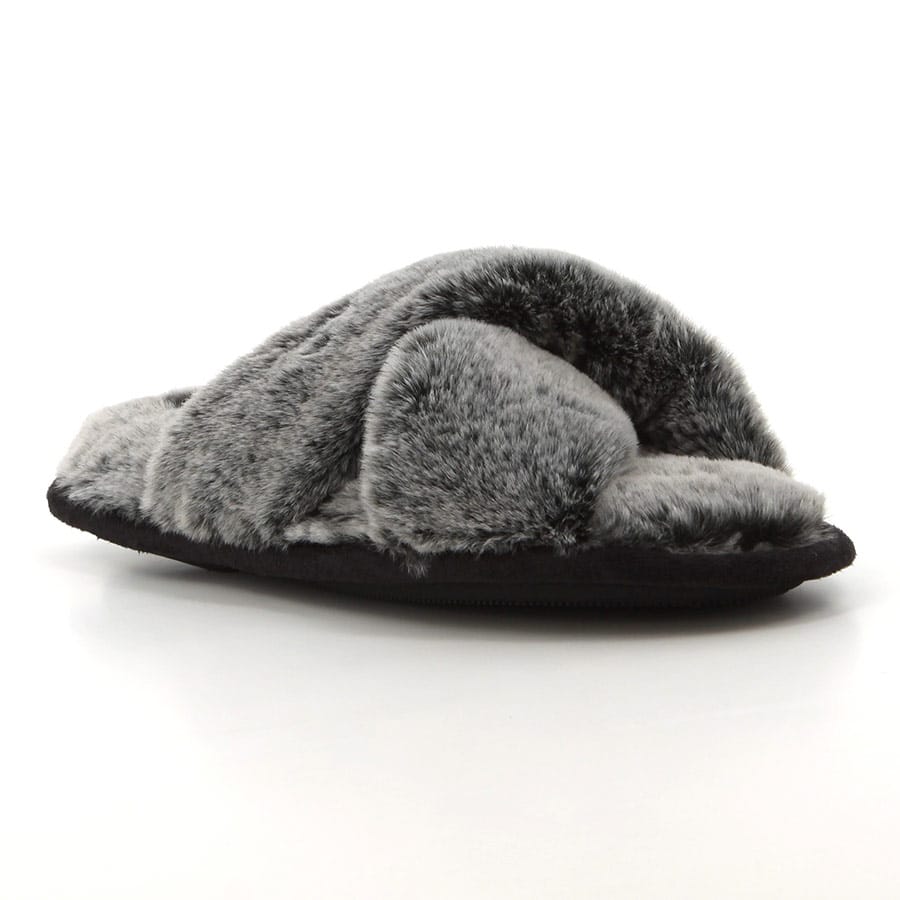 Hush Puppies Ladies Ambra Slippers In Black