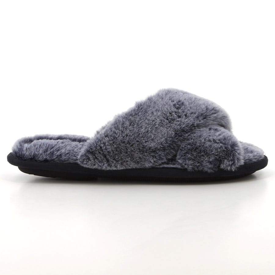 Hush Puppies Ladies Ambra Slippers In Navy