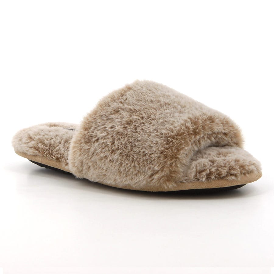 Hush Puppies Ladies Slippers In Tan