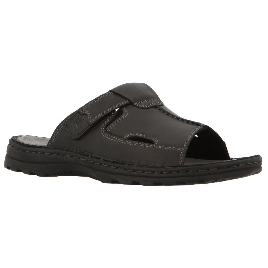 Hush Puppies Mens Big Daddy Sandals In Black