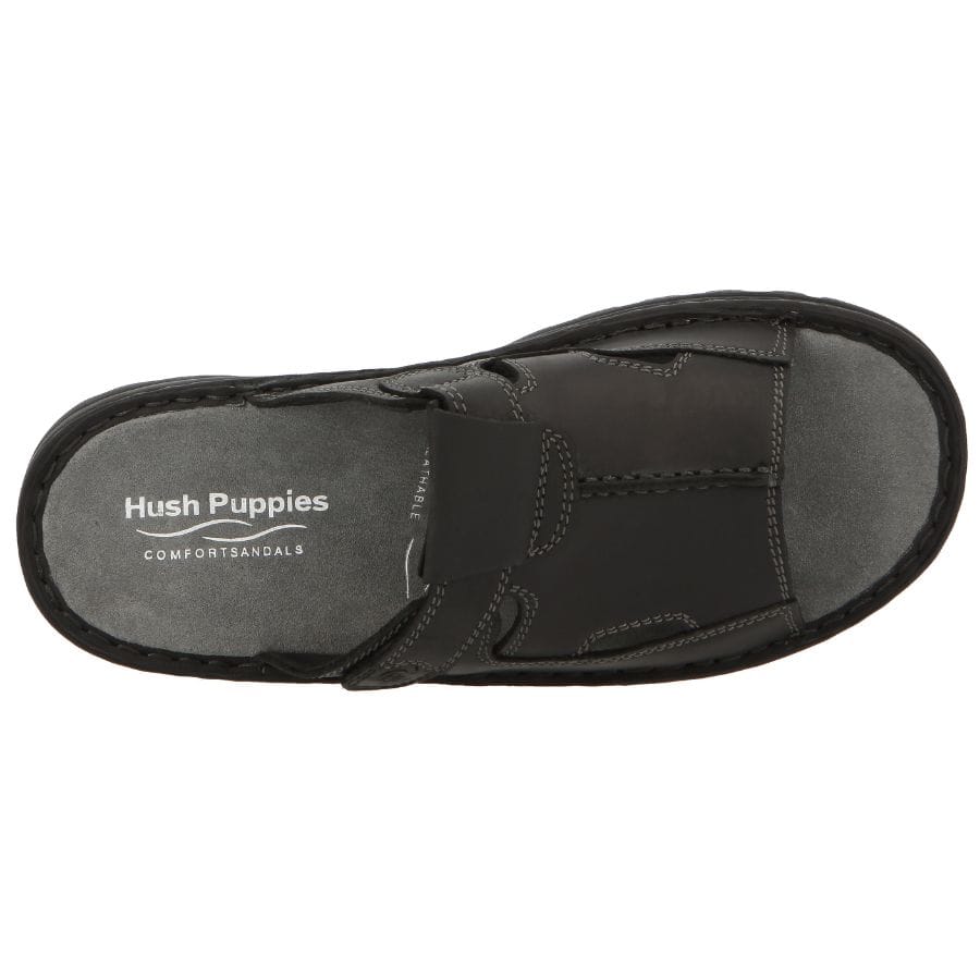 Hush Puppies Mens Big Daddy Sandals In Black