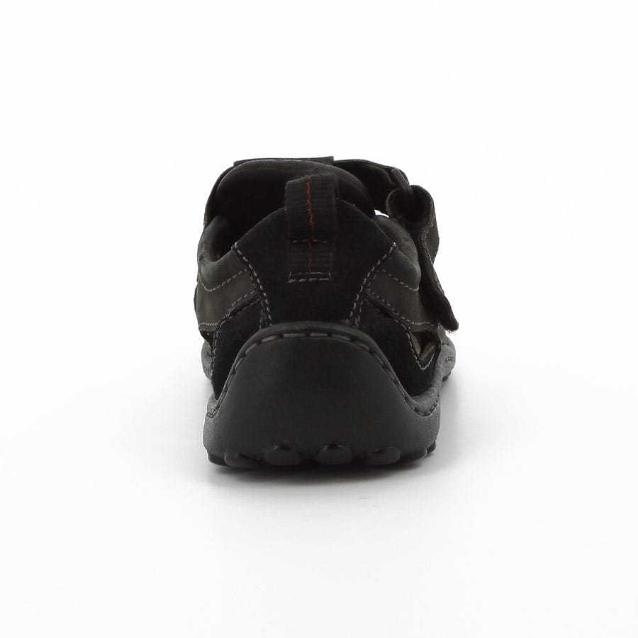 Hush Puppies Mens Nebula Leather Sandals In Black