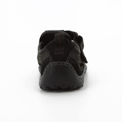 Hush Puppies Mens Nebula Leather Sandals In Black