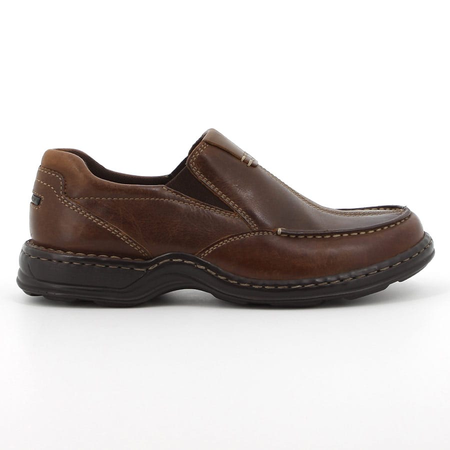 Hush Puppies Mens Sawyer ii Shoes In Chestnust