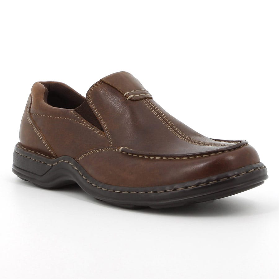 Hush Puppies Mens Sawyer ii Shoes In Chestnust