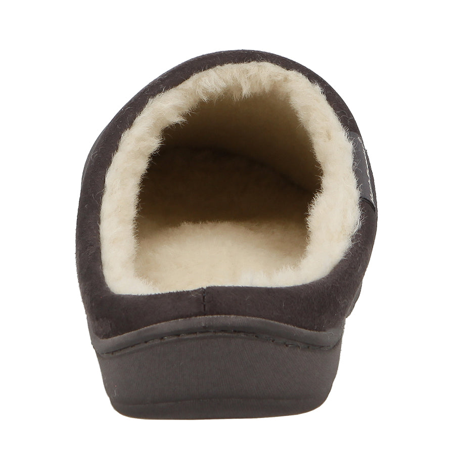 Hush Puppies Kevin Mule Slippers  Grey