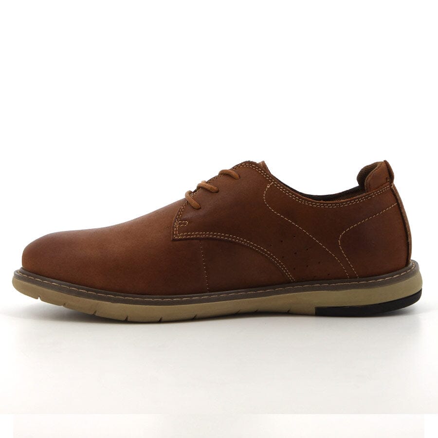 Hush Puppies Mens Dylan Waxy Nubuck Shoes In Tan