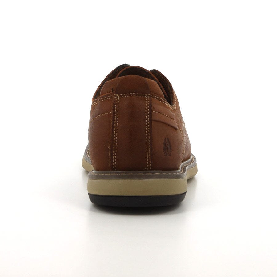Hush Puppies Mens Dylan Waxy Nubuck Shoes In Tan