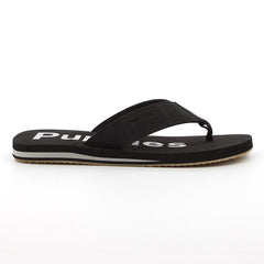 Hush Puppies Mens Stomp Thong Sandals In Black