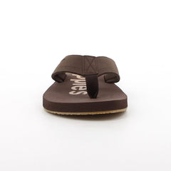 Hush Puppies Mens Stomp Thong Sandals In Brown