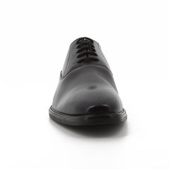 Hush Puppies Mens Willie Leather Shoes Black