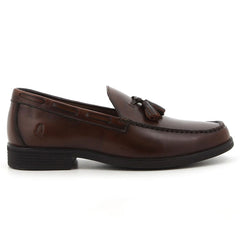 Hush Puppies Mens Brown Gianni Leather Shoes