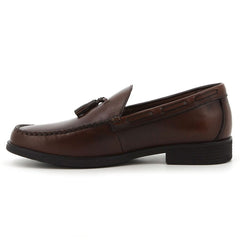Hush Puppies Mens Brown Gianni Leather Shoes