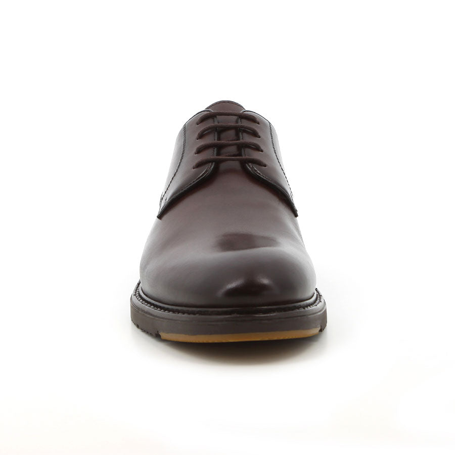 Hush Puppies Mens Talon Leather Shoes Brown