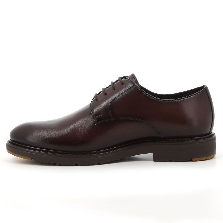 Hush Puppies Mens Talon Leather Shoes Brown
