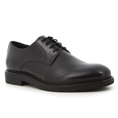 Hush Puppies Mens Talon Leather Shoes Black