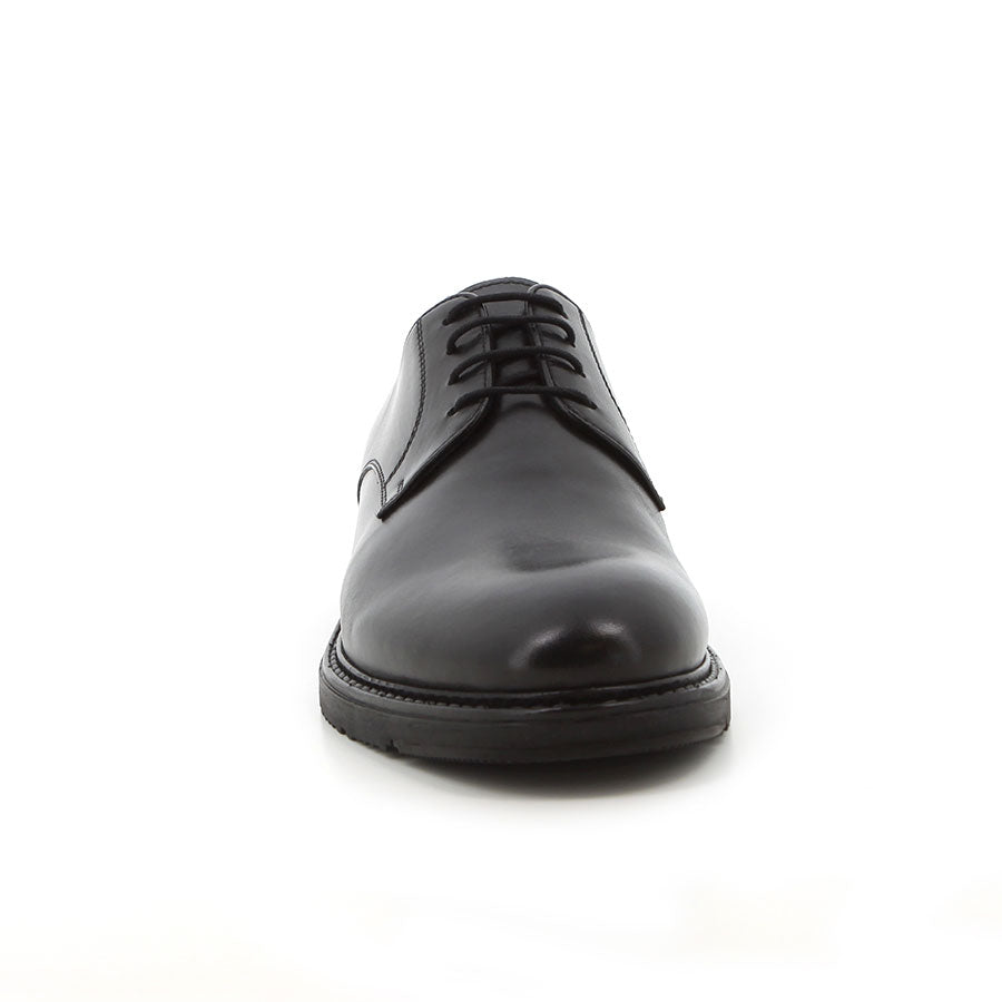 Hush Puppies Mens Talon Leather Shoes Black