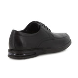 Hush Puppies Mens Patrick Leather Shoes In Black
