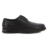 Hush Puppies Mens Patrick Leather Shoes In Black