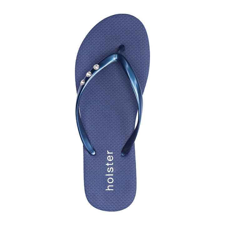 Holster Womens Holiday Sandals In Midnight Blue