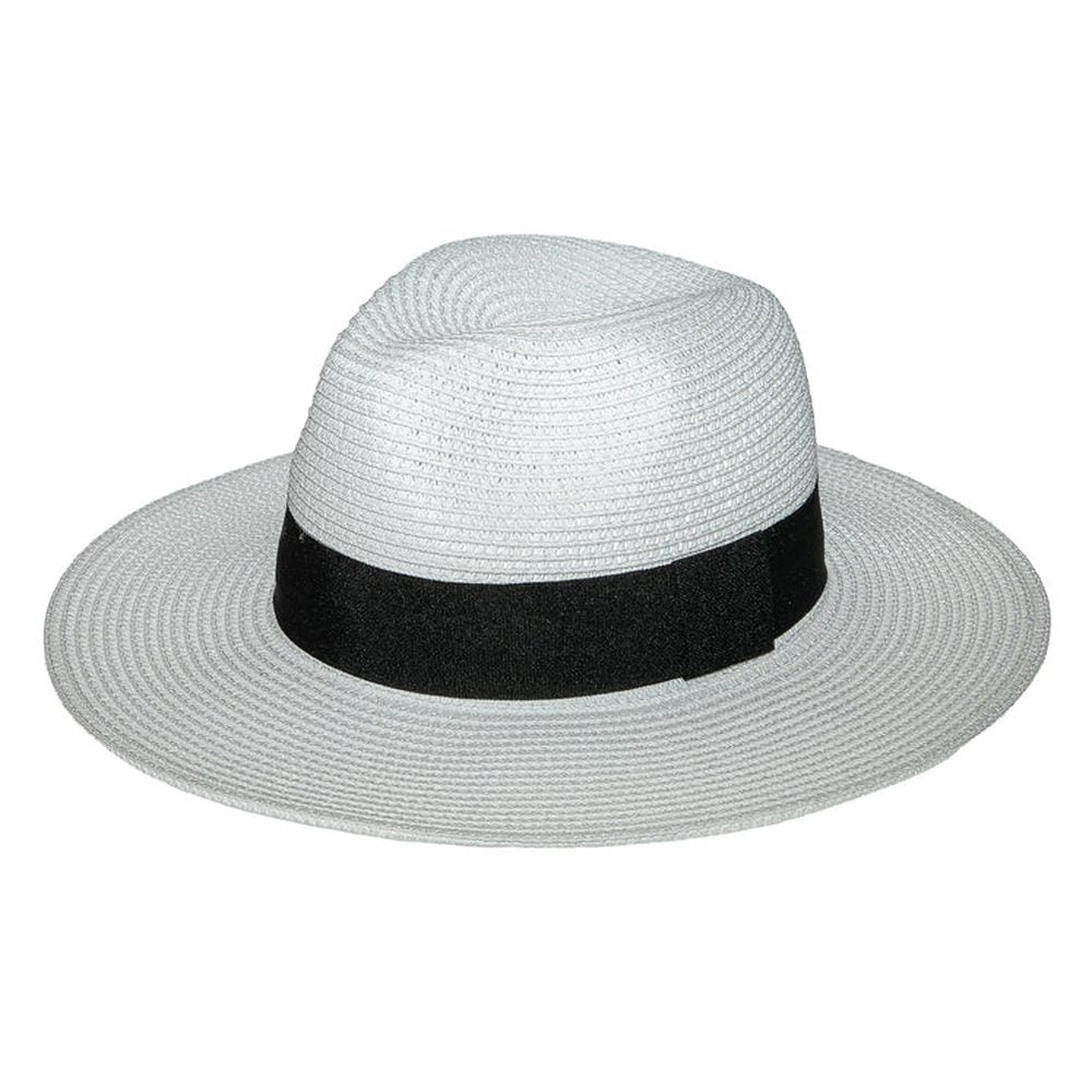 Urban Supply Unisex Adults Durban Hat In White/Black