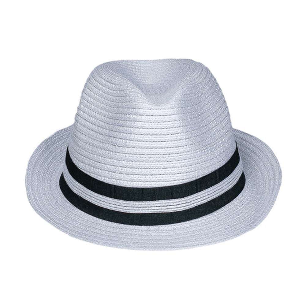 Urban Supply Mens Ballito Hat In White/Black