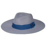 Urban Supply Unisex Adults Azure Fedora Hat In Slate