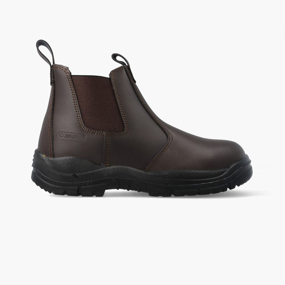 Hi-Tec Mens Chelsea Boots In Brown/Black
