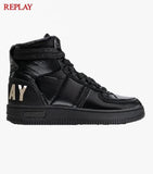 Replay Womens Epic High Stand Out Shoes Black