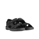 Hush Puppies Mens Otiss Nubuck Sandals In Black