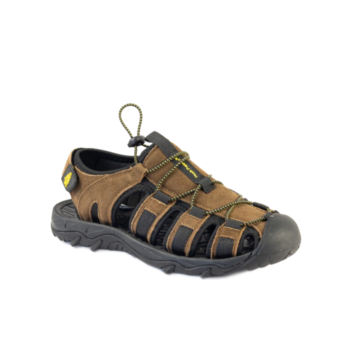 Hush Puppies Porting Suede Mesh In Brown