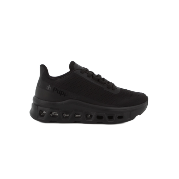 Hush Puppies Womens Maxene Sneakers In Black