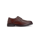 Hush Puppies  Mens Maradona Leather Shoes Brown